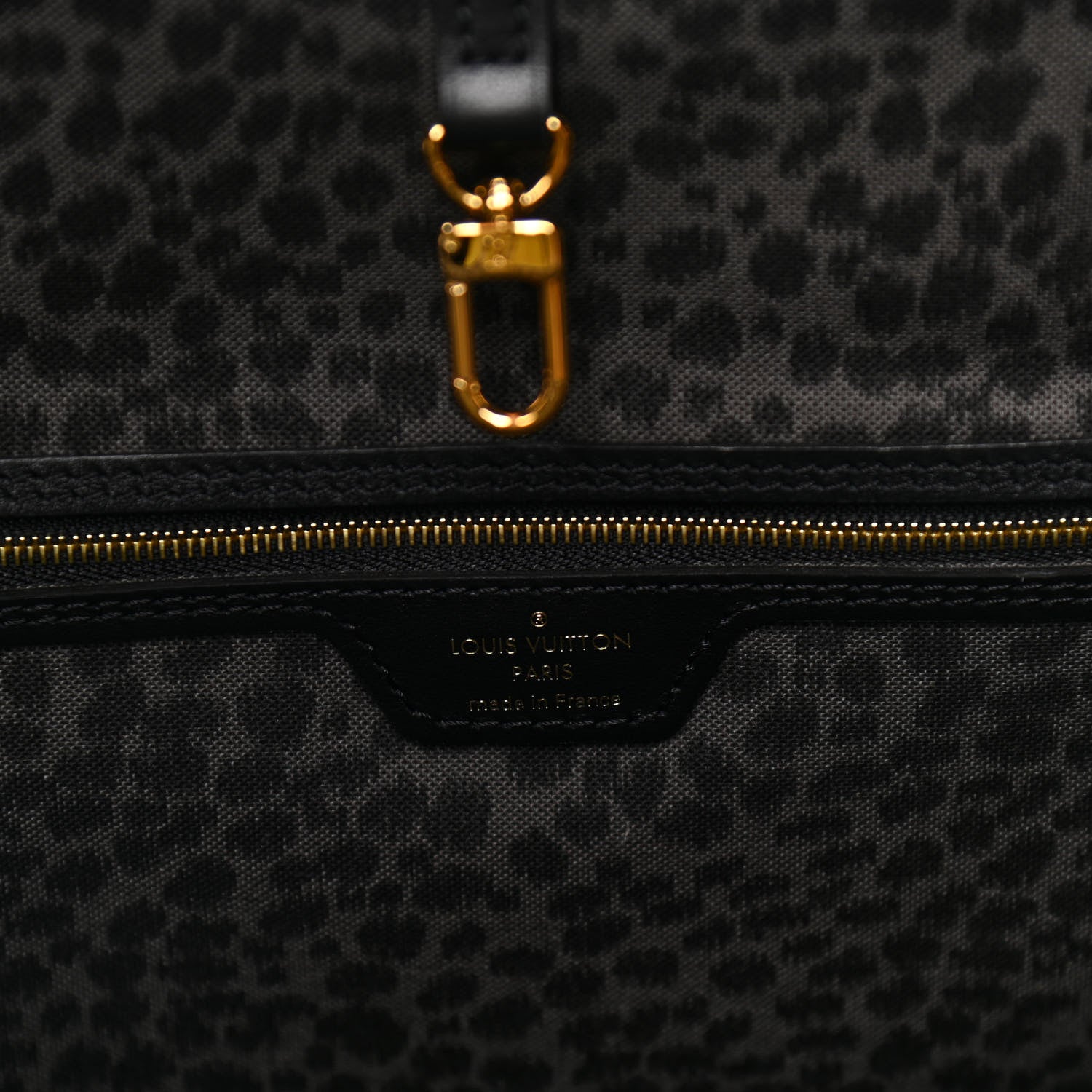 Louis Vuitton Monogram Giant Wild At Heart Neverfull MM Black 6 of 10