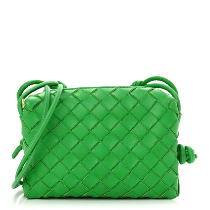 Bottega Veneta Nappa Intrecciato Mini Loop Camera Bag Parakeet 1 of 10