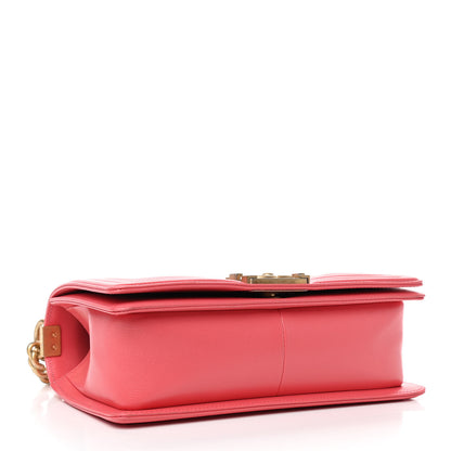 Chanel Caviar Quilted Medium Boy Flap Pink 3 of 8