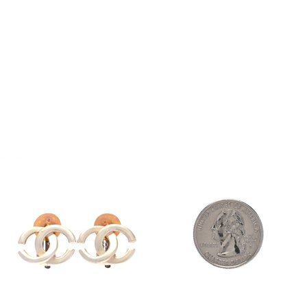 Chanel CC Clip On Earrings Gold 2 of 4