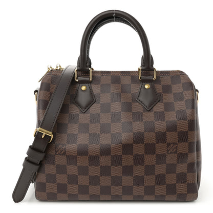 Louis Vuitton Damier Ebene Speedy Bandouliere 25 1 of 10
