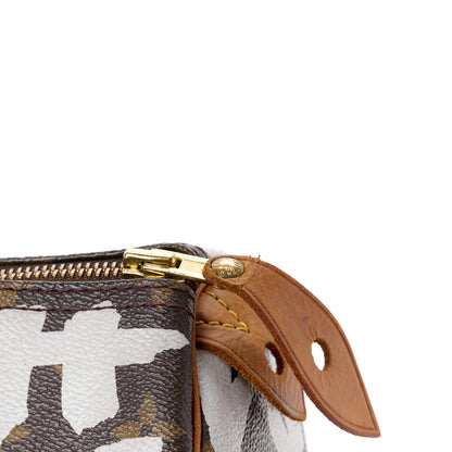 Louis Vuitton Monogram Graffiti Speedy 30 Silver 13 of 18