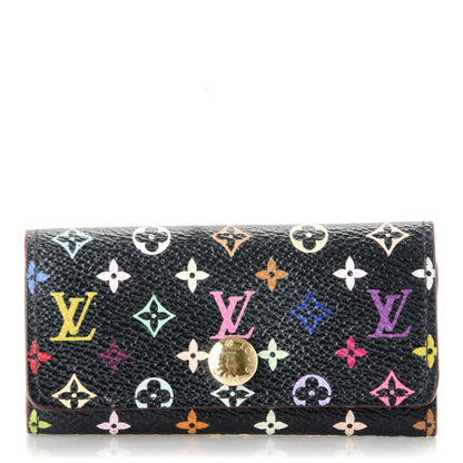 Louis Vuitton Monogram Multicolor Multicles 4 Key Holder Black Grenade 1 of 7