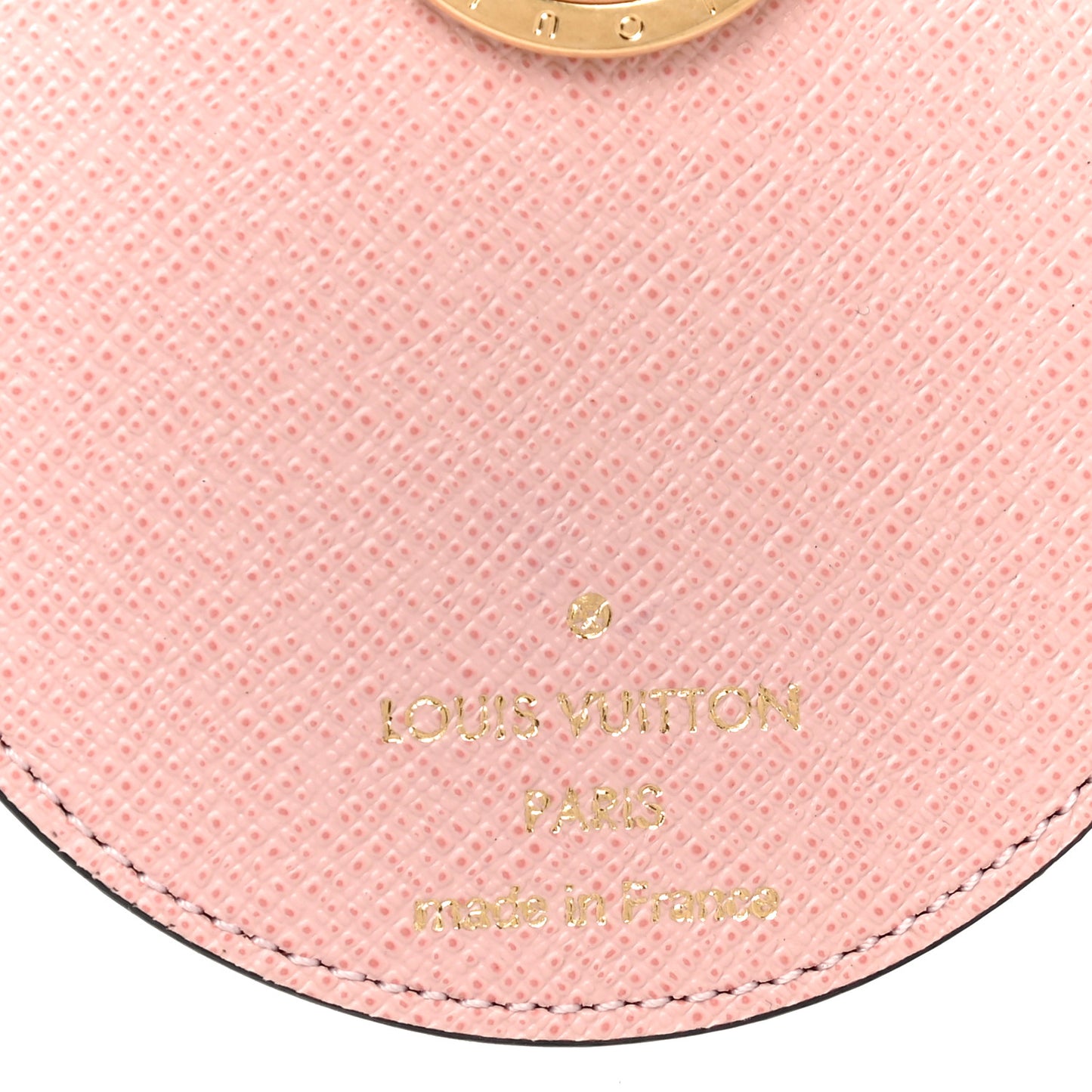 Monogram 2020 Christmas Animation Big Wheel Bag Charm Key Ring Rose Ballerine