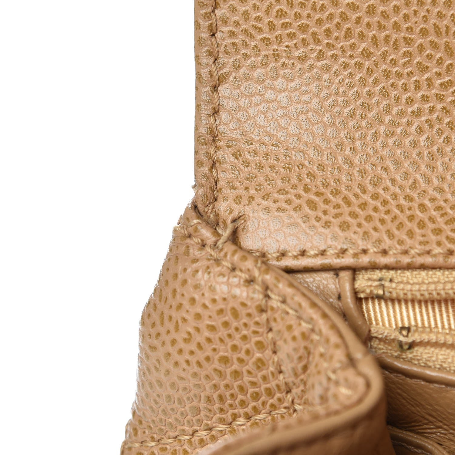 Chanel Caviar Quilted Jumbo Kelly Flap Beige 10 of 17