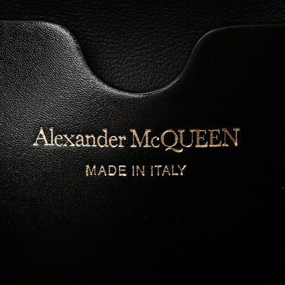 Alexander McQueen Calfskin Quilted Small The Seal Chain Crossbody Bag Black 6 of 10