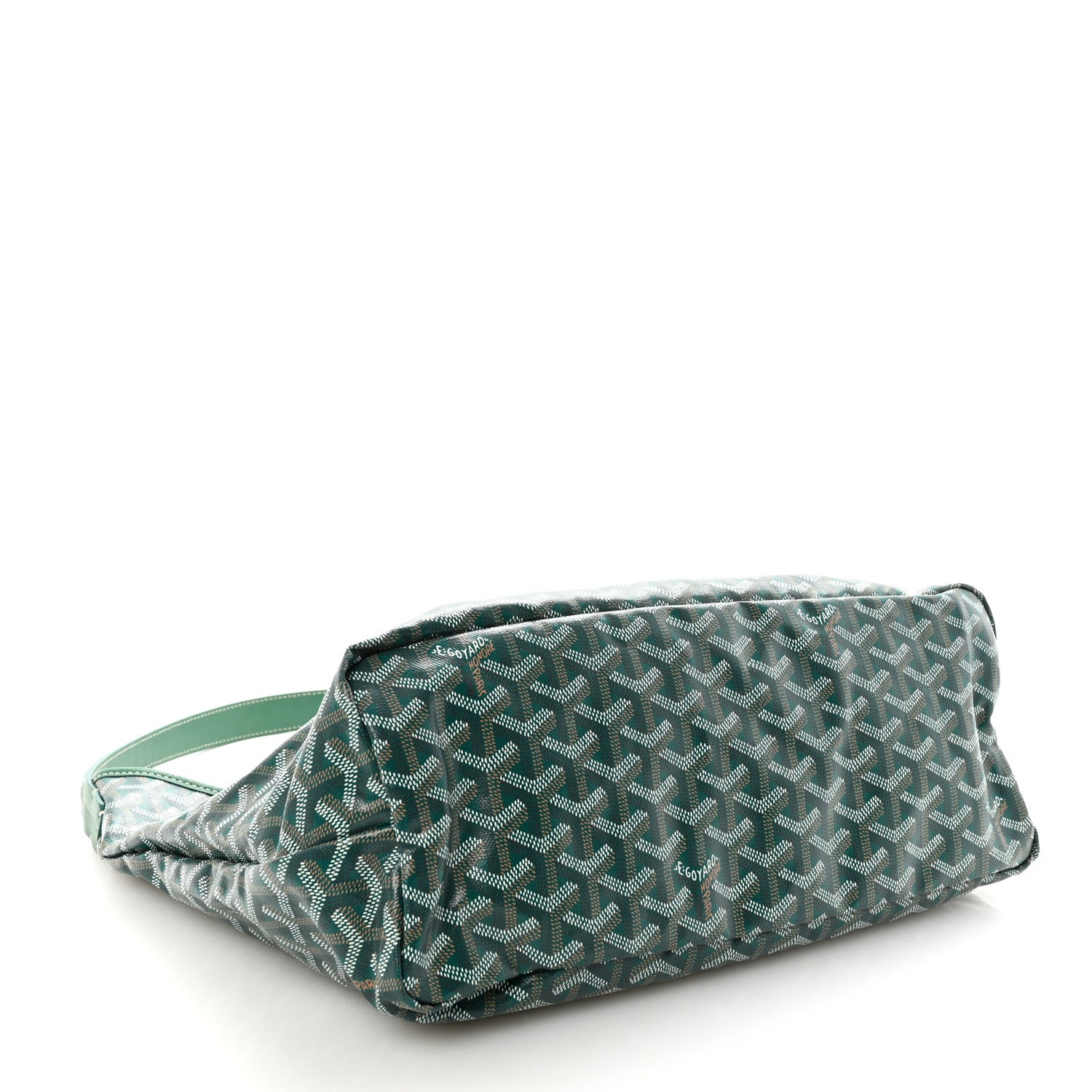 Goyard Goyardine Coeur Boheme Hobo Green 5 of 9