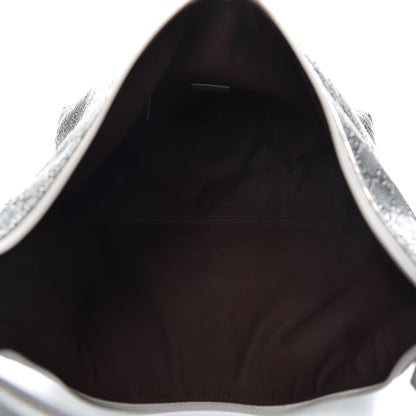 Gucci Metallic Guccissima Hobo Silver 6 of 12