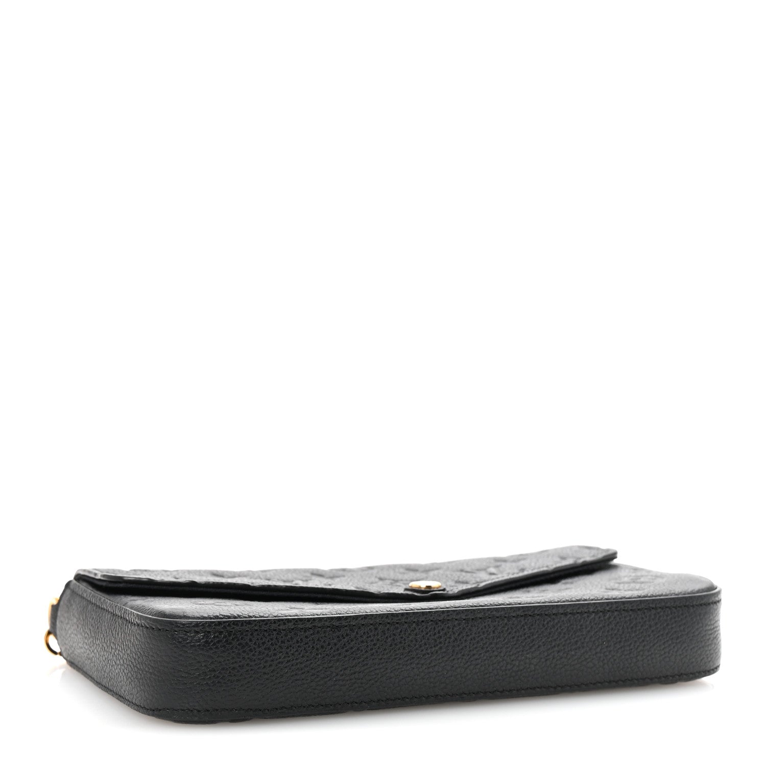 Louis Vuitton Empreinte Pochette Felicie Chain Wallet Black 4 of 9