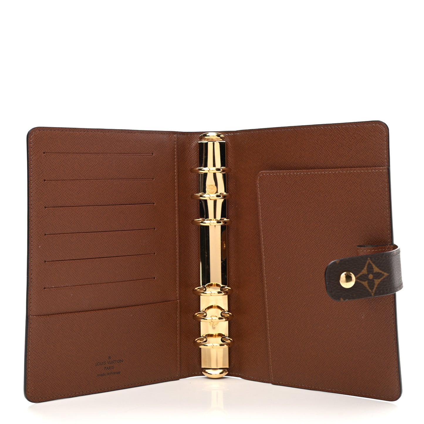 Monogram Medium Ring Agenda Cover