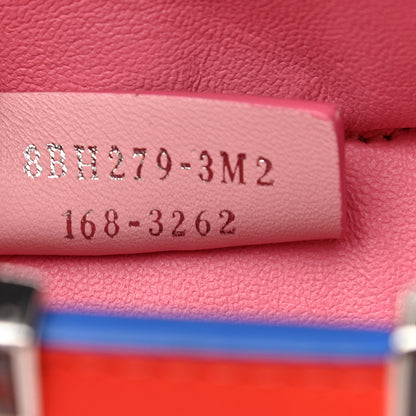 Fendi Vitello Dolce Shiny Nappa Petite 3Jours Tote Papavero 8 of 11