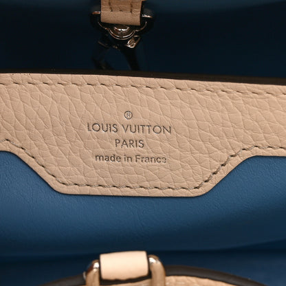 Louis Vuitton Taurillon Capucines MM Gradient Blue 6 of 9