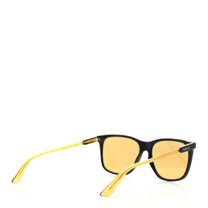 Gucci Acetate Frame Sunglasses GG0495SA Yellow Black 4 of 8