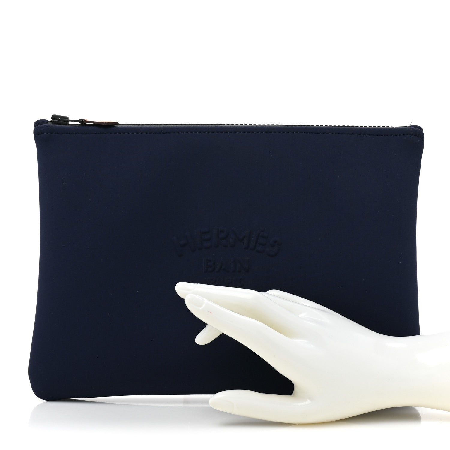 Hermes Neoprene Small Neobain Case Marine 2 of 13