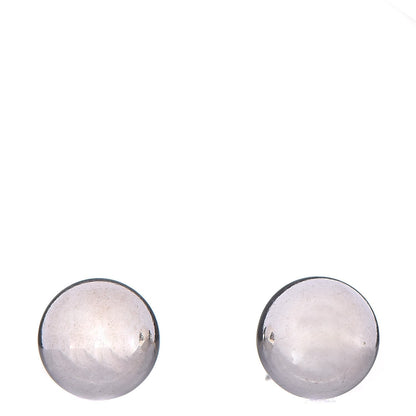 Tiffany Sterling Silver 10mm HardWear Ball Earrings 1 of 6