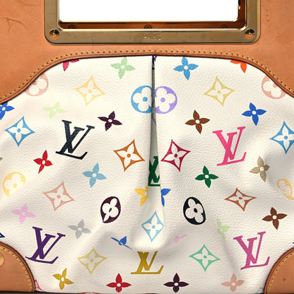 Louis Vuitton Monogram Multicolor Judy MM White 7 of 15