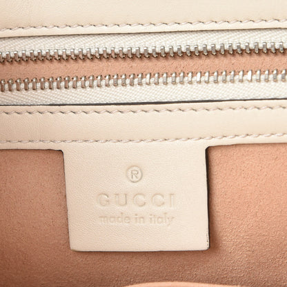 Gucci Calfskin Web Stripe Medium Dionysus Tote Bag White 6 of 9