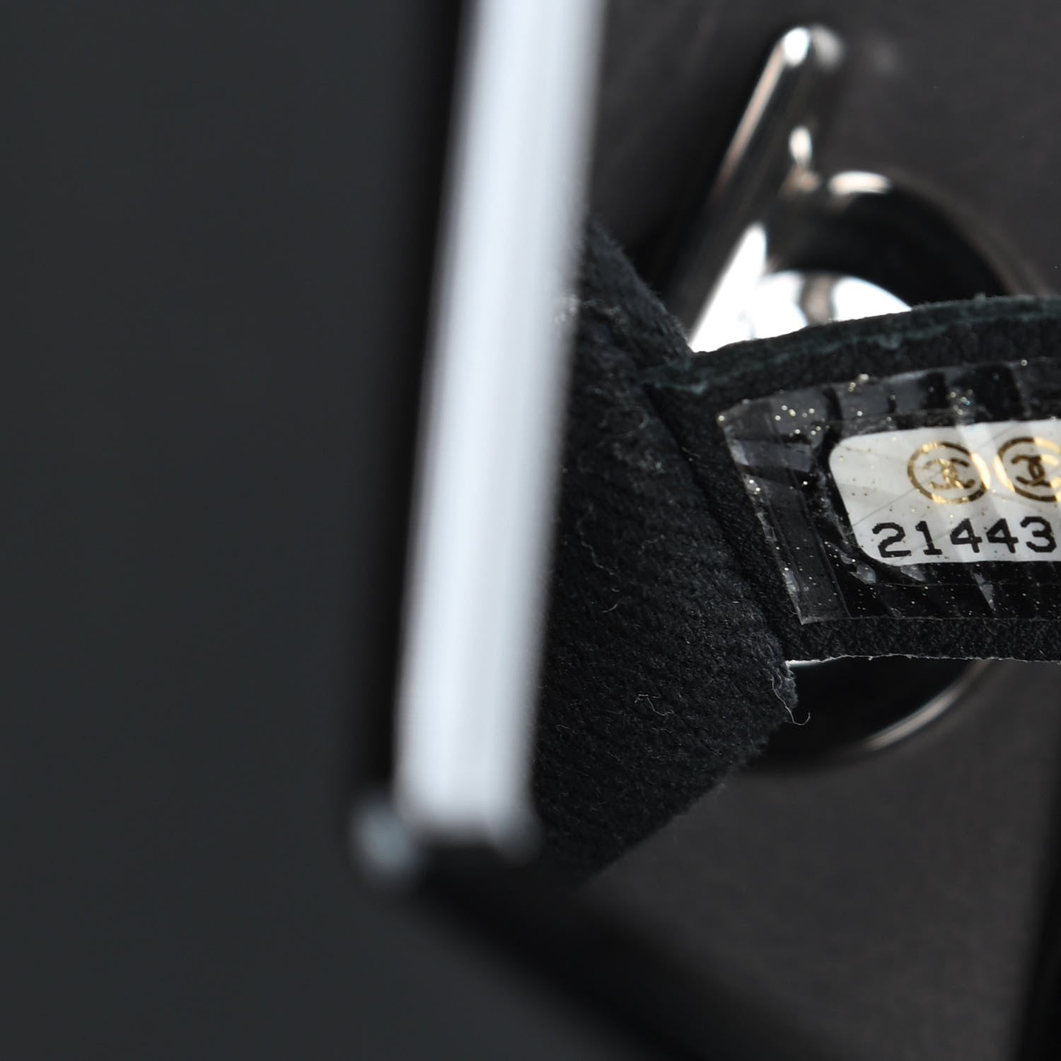 Chanel Glazed Calfskin Quilted Small CC Delivery Tote Grey 9 of 9