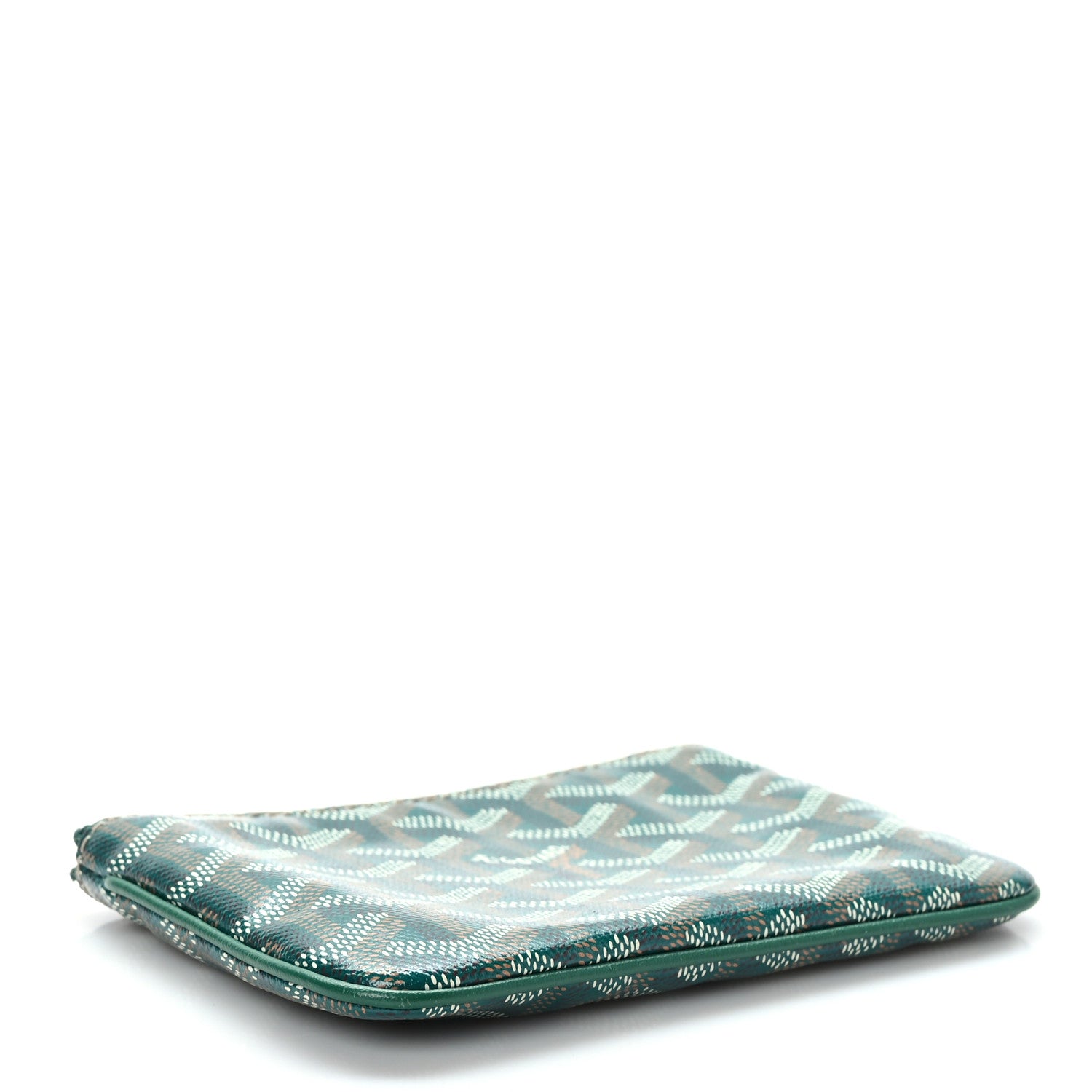 Goyard Goyardine Mini Senat Pochette Green 3 of 6