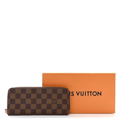 Louis Vuitton Damier Ebene Clemence Wallet Cherry 11 of 11