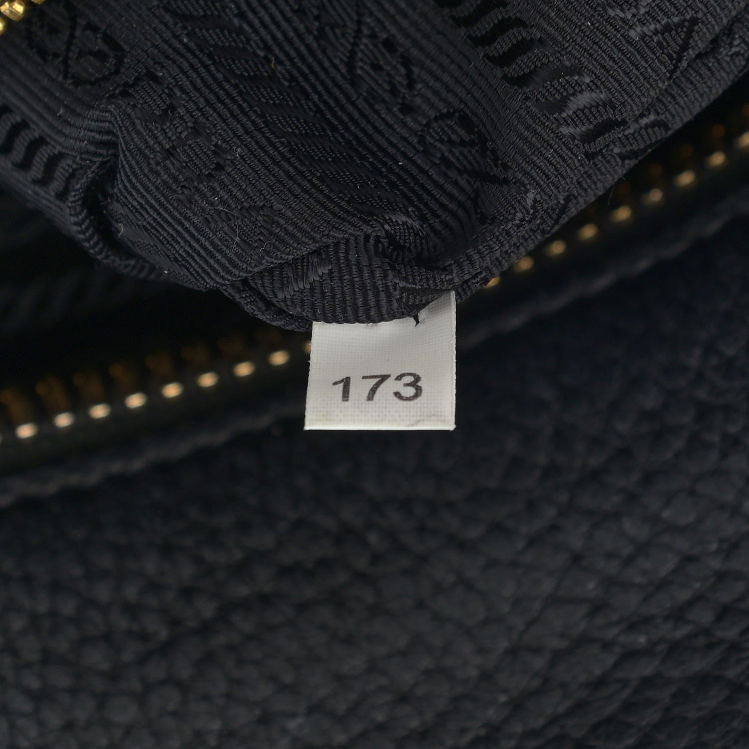 Prada Vitello Daino Tote Black 6 of 10