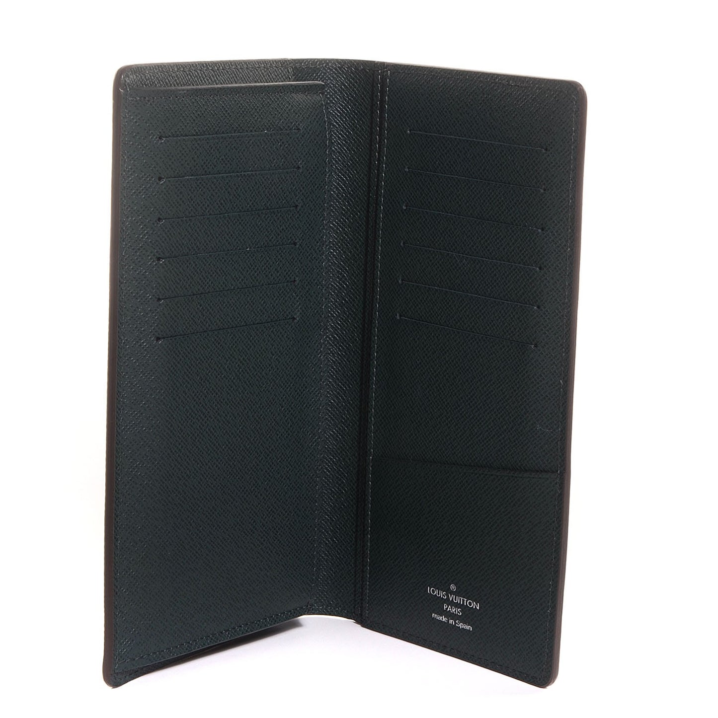 Epi Brazza Wallet Vert Anglais