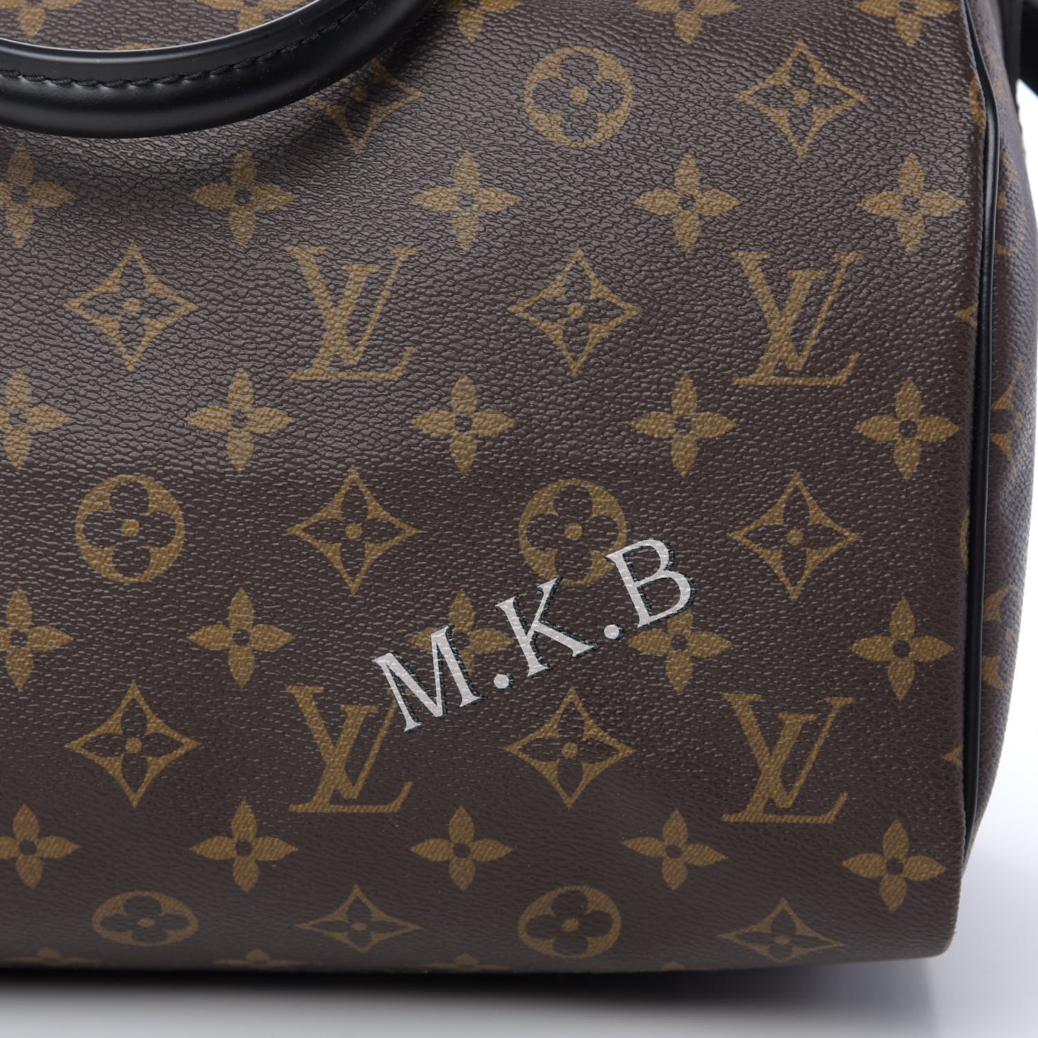 Louis Vuitton Monogram My World Tour Speedy Bandouliere 30 Black 10 of 10