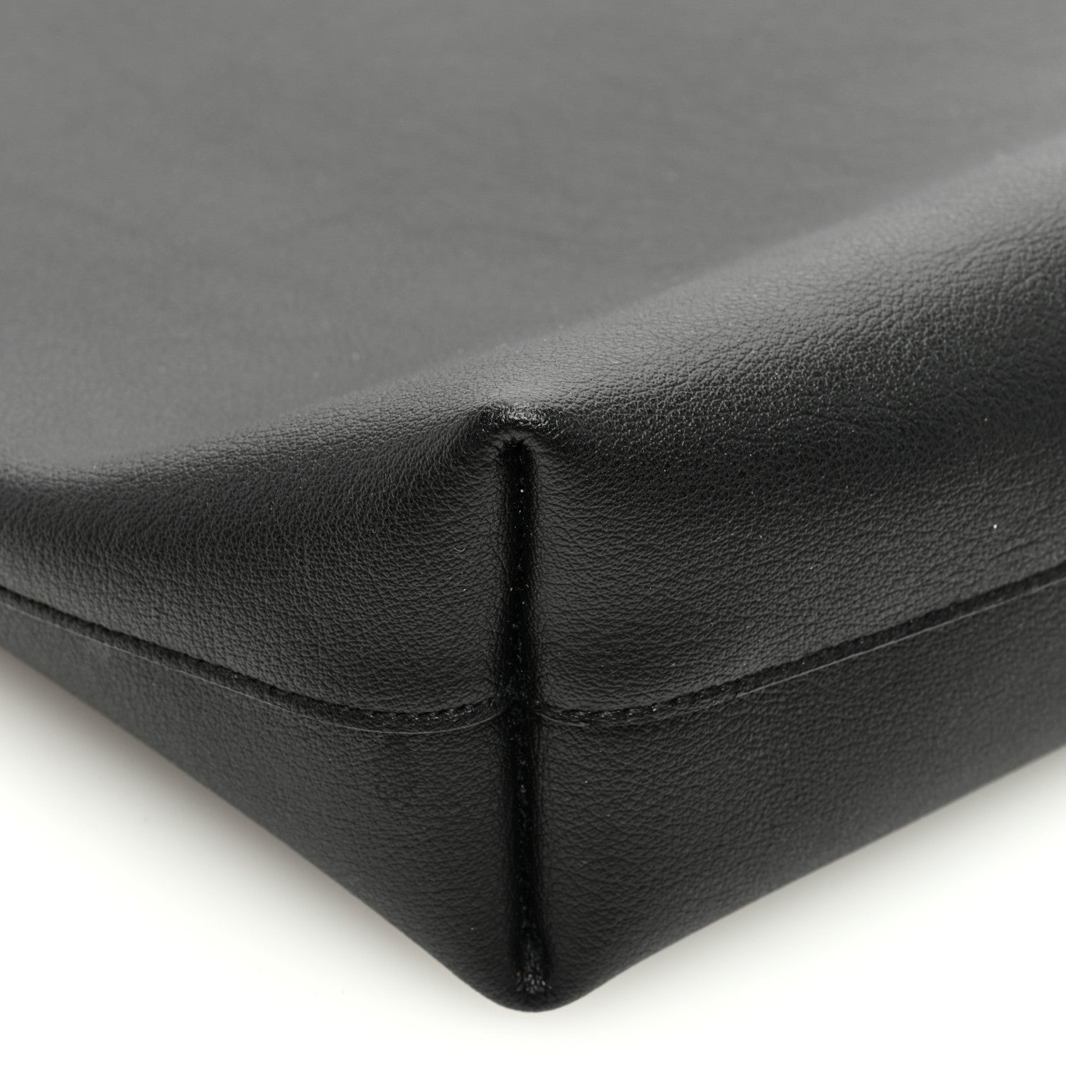 Saint Laurent Calfskin North-South Shopping Tote Black 9 of 10