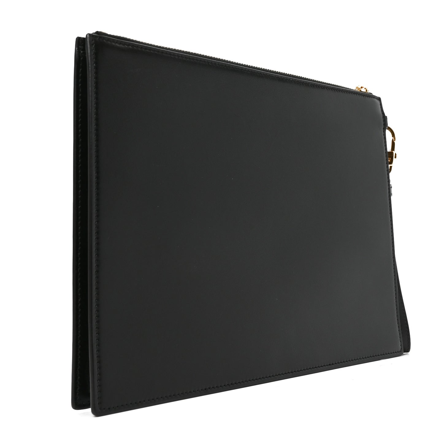Calfskin Clutch Black