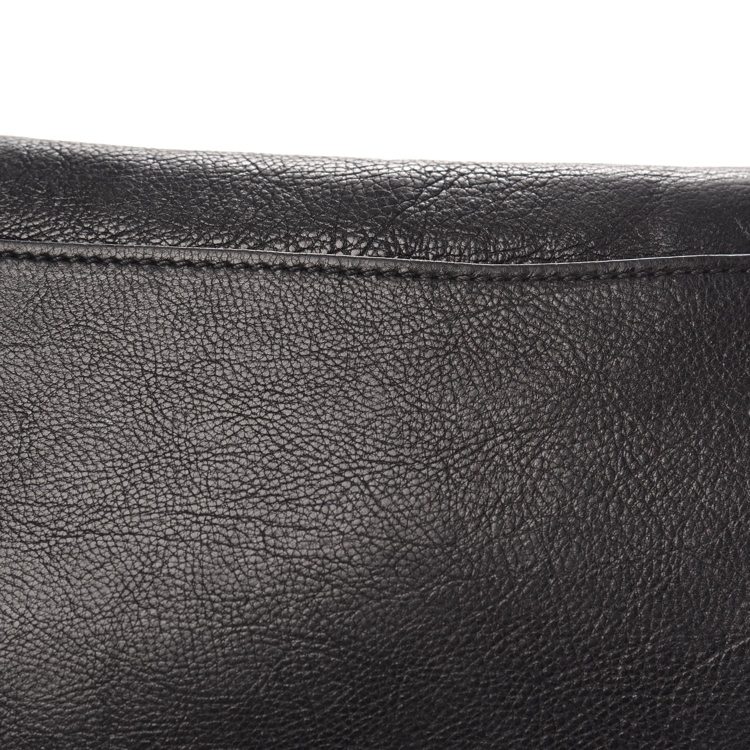 Prada Glace Calf Twin Pocket Tote Black 8 of 11