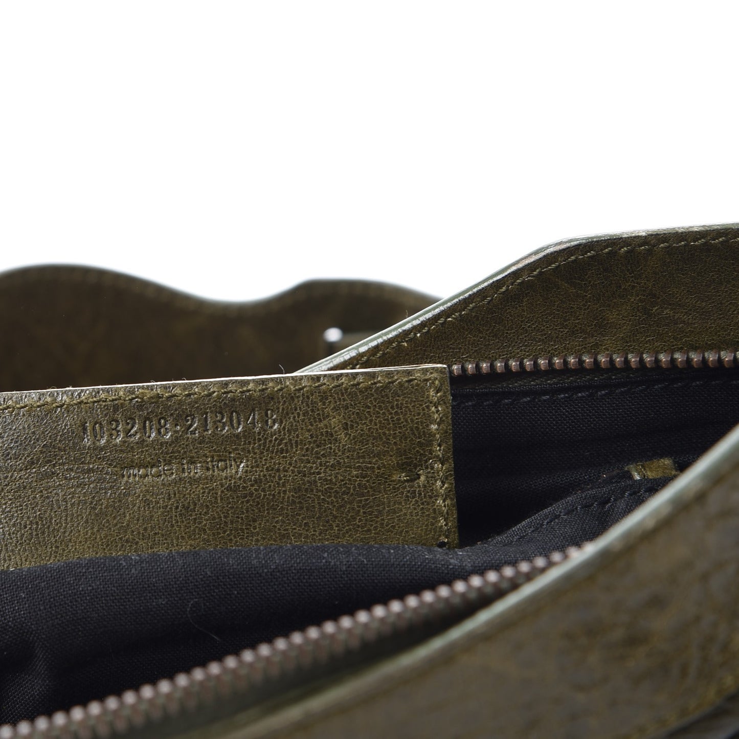 Chevre Classic Hardware First Olive