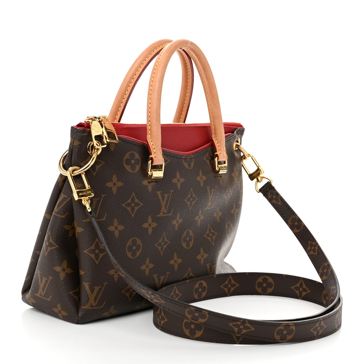 Monogram Pallas BB Cherry