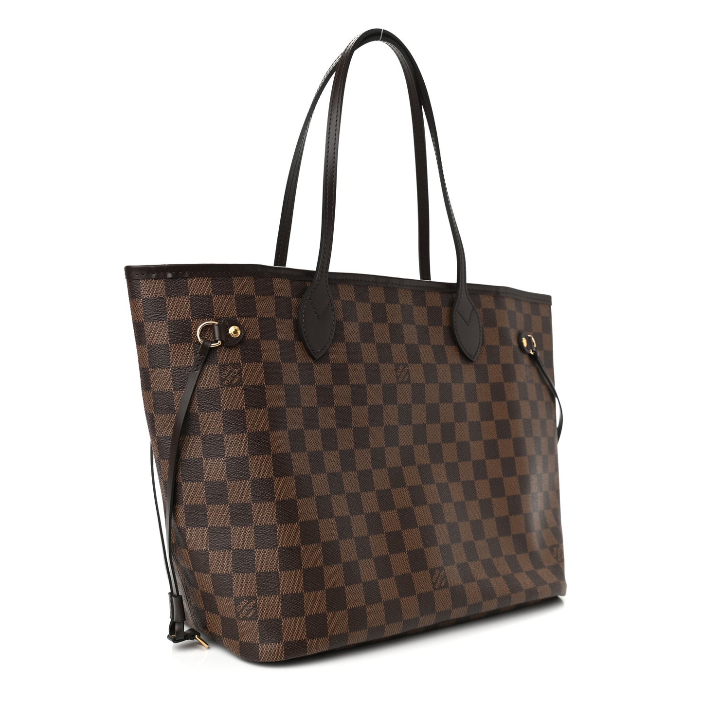 Damier Ebene Neo Neverfull MM Rose Ballerine