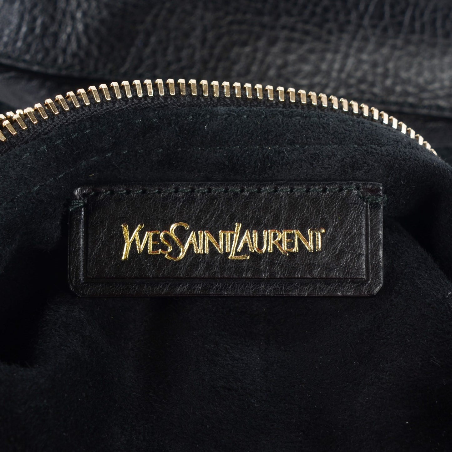 Calfskin Patent Medium Muse Two Black Camel