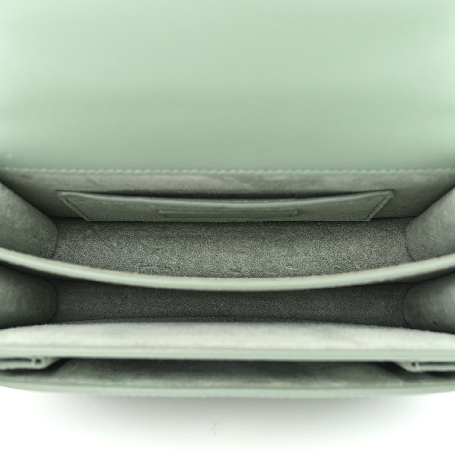 Saint Laurent Calfskin Small Monogram Sunset Vert Opaline 5 of 10