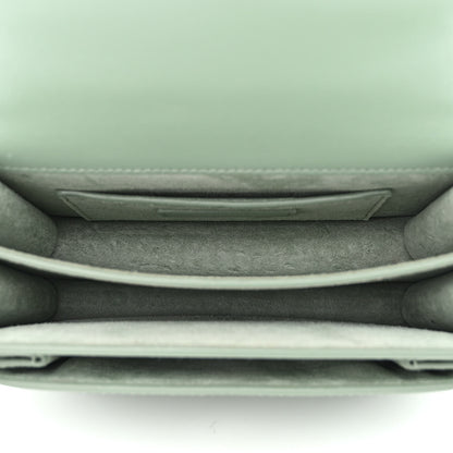 Saint Laurent Calfskin Small Monogram Sunset Vert Opaline 5 of 10
