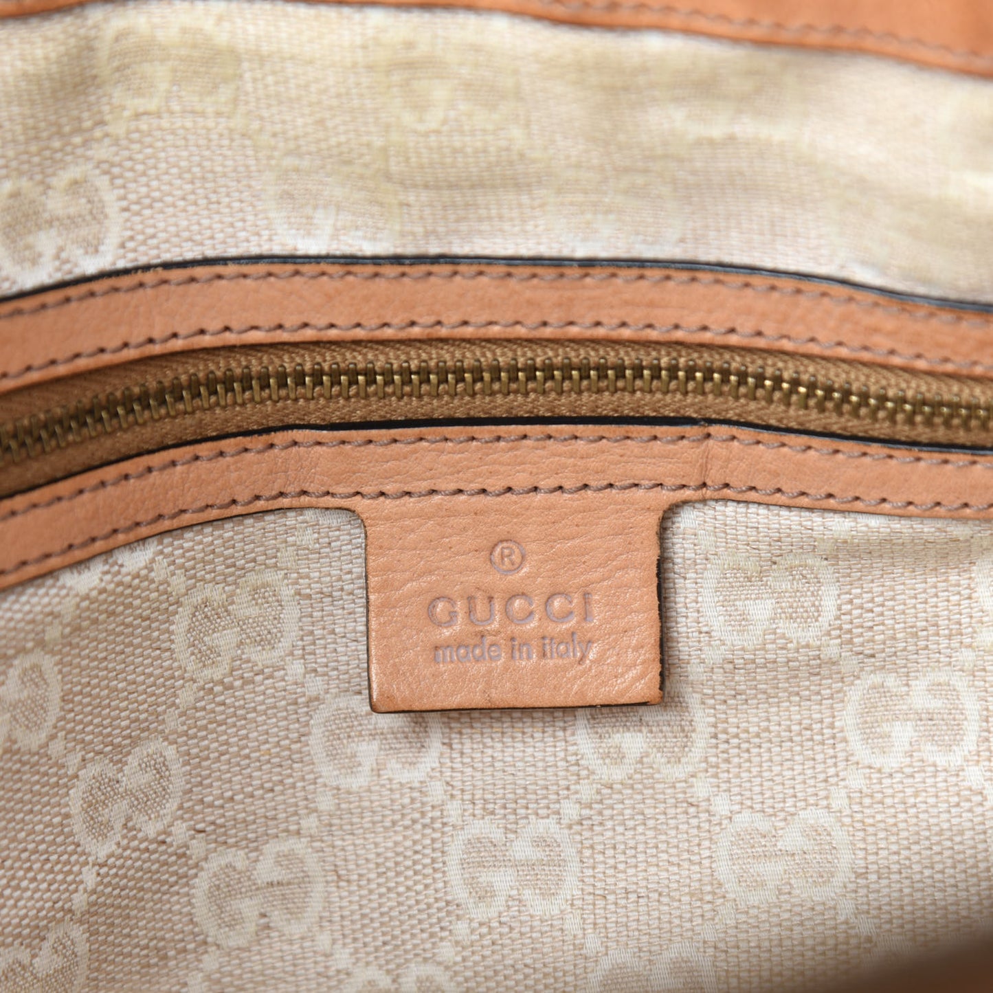 Calfskin Web Medium Rania Top Handle Bag Khaki