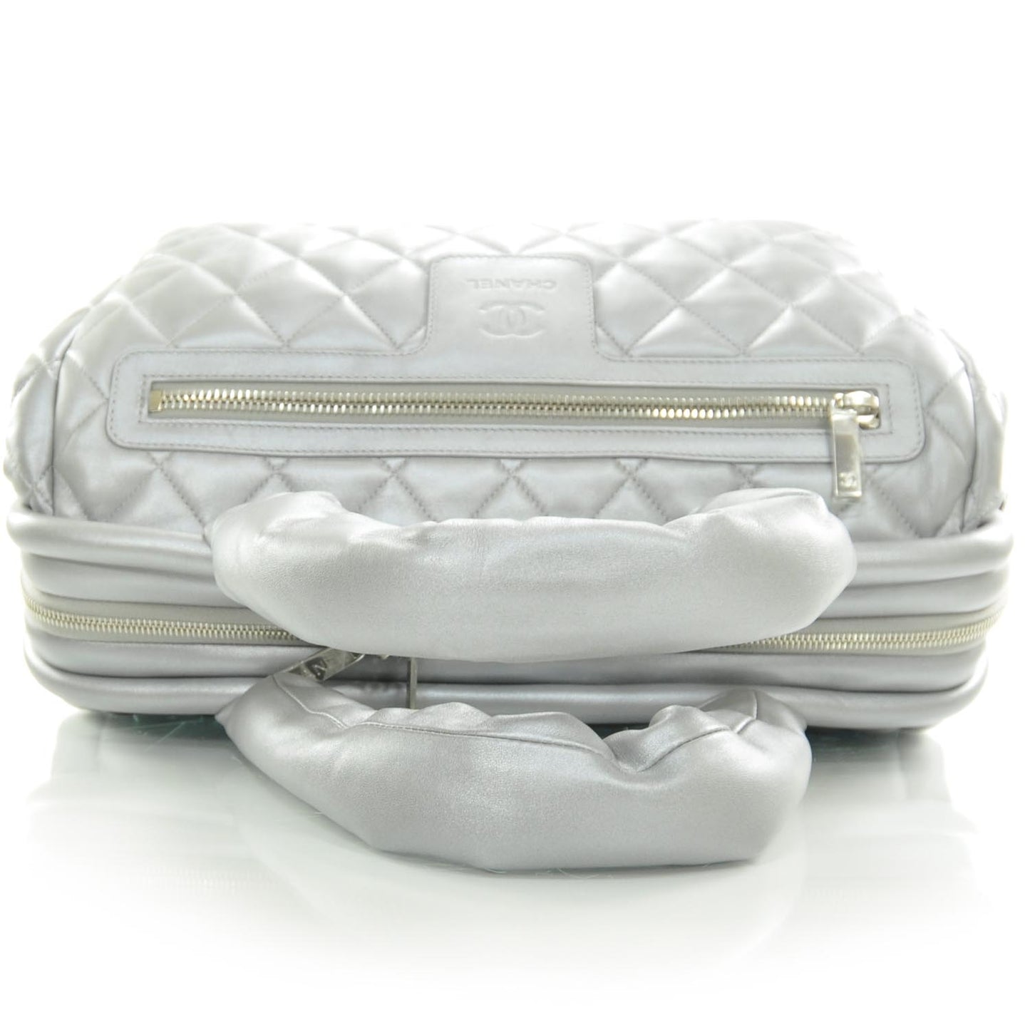 Lambskin COCO Cocoon Bowler Silver