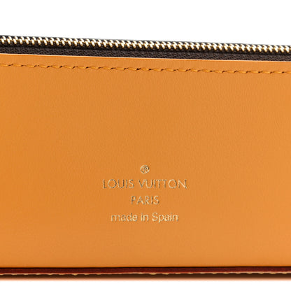 Louis Vuitton Monogram 2022 Christmas Animation New York Soho Pencil Pouch Yellow Yellow 6 of 8