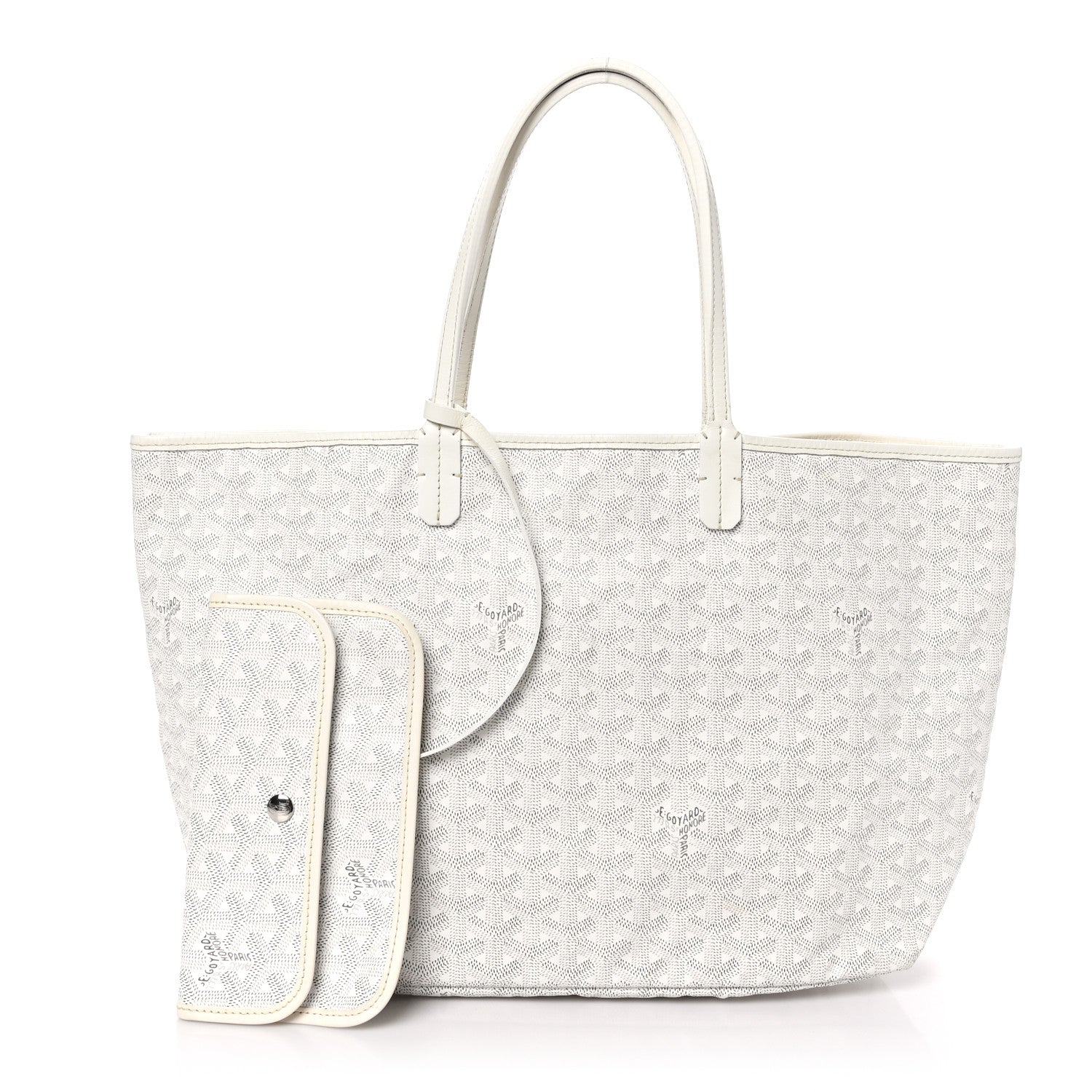Goyard Goyardine Saint Louis PM White 3 of 13