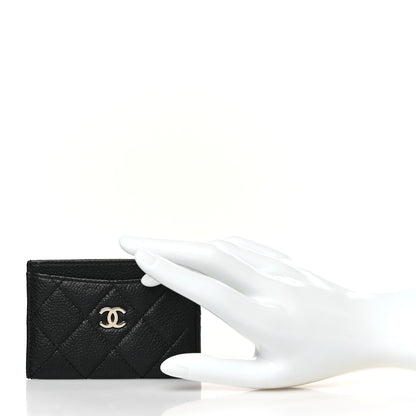 Chanel Caviar Quilted Card Holder Black 2 of 8