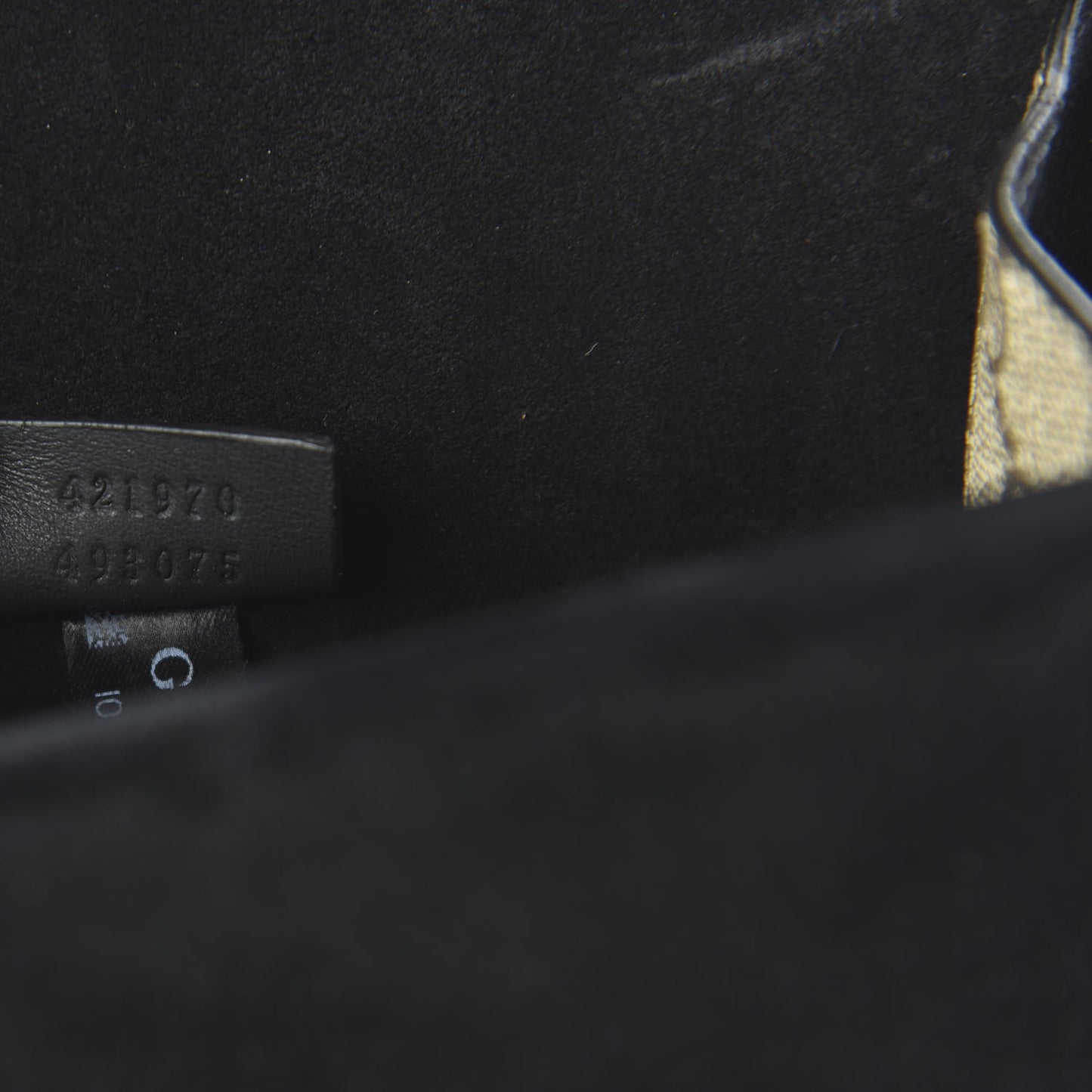 GG Supreme Monogram Mini Dionysus Shoulder Bag Black
