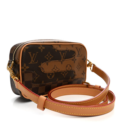 Louis Vuitton Monogram Landscape Trocadero Wearable Wallet Brown 3 of 9