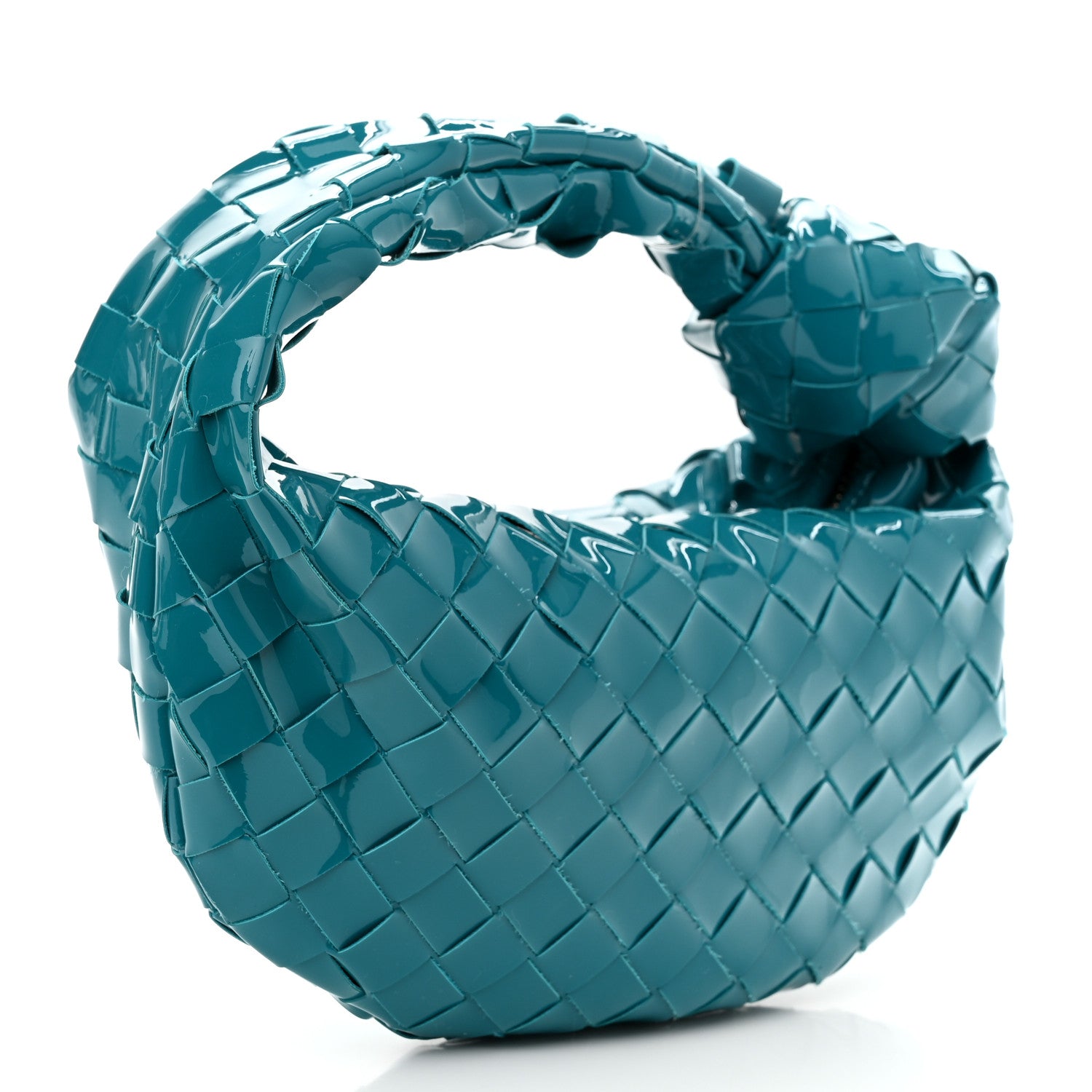 Bottega Veneta Patent Nappa Intrecciato Mini Jodie Blaster 2 of 10