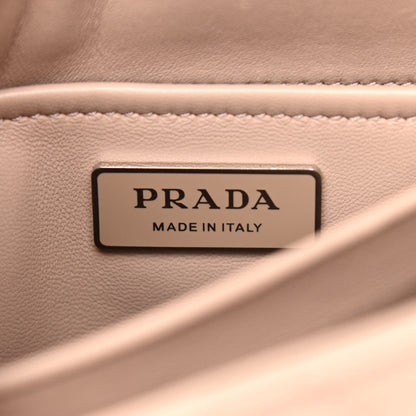 Prada Nappa Triangle Stitched Small Spectrum Bag Cipria 6 of 9