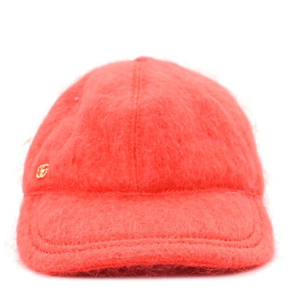 Gucci Mohair GG Lauren Baseball Hat L Orange 3 of 9