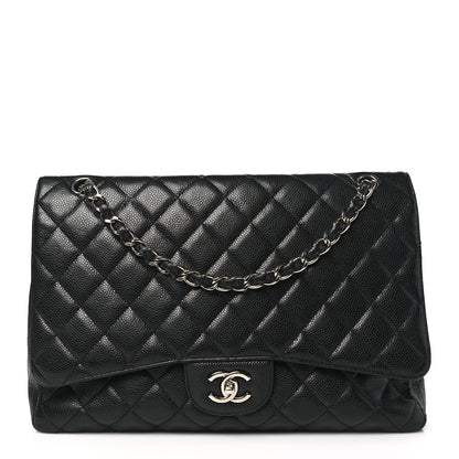 Chanel Caviar Quilted Maxi Single Flap Black 1 of 11