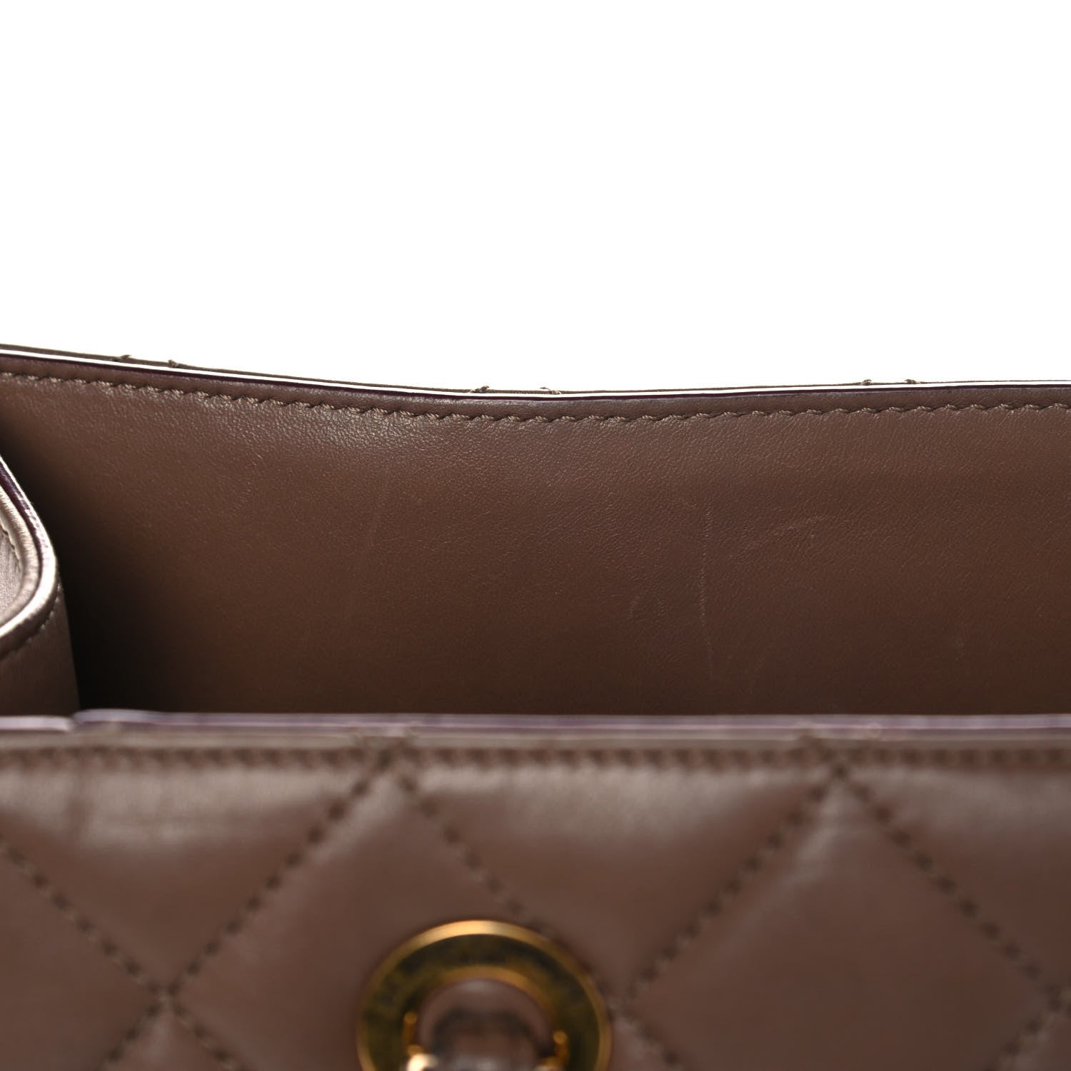 Chanel Calfskin Quilted Perfect Edge Tote Brown 17 of 23