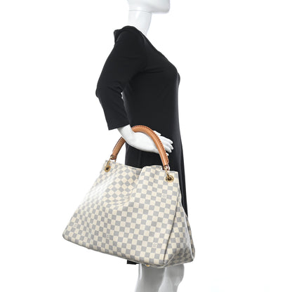 Louis Vuitton Damier Azur Artsy MM 2 of 10
