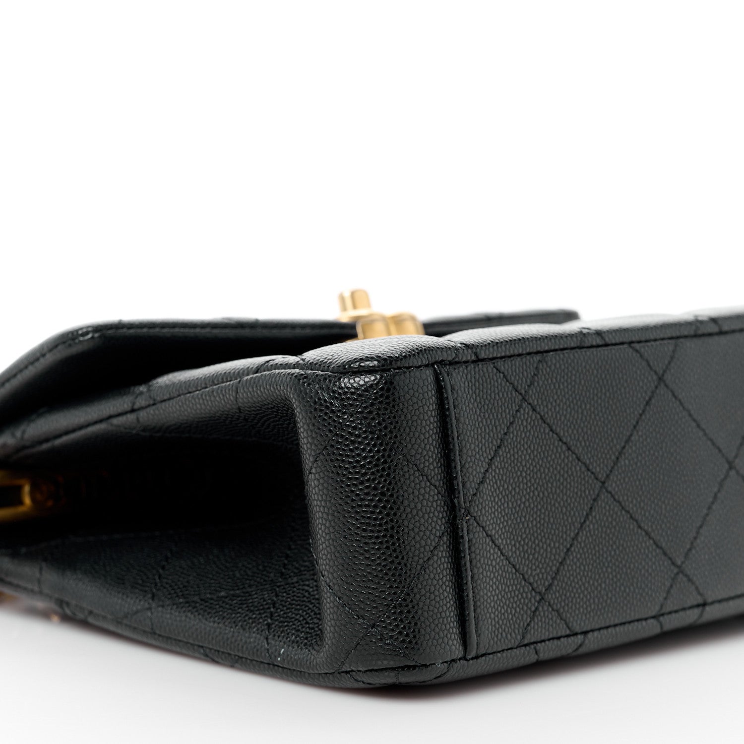 Chanel Caviar Quilted 31 Rue Cambon Mini Top Handle Flap Black 11 of 13